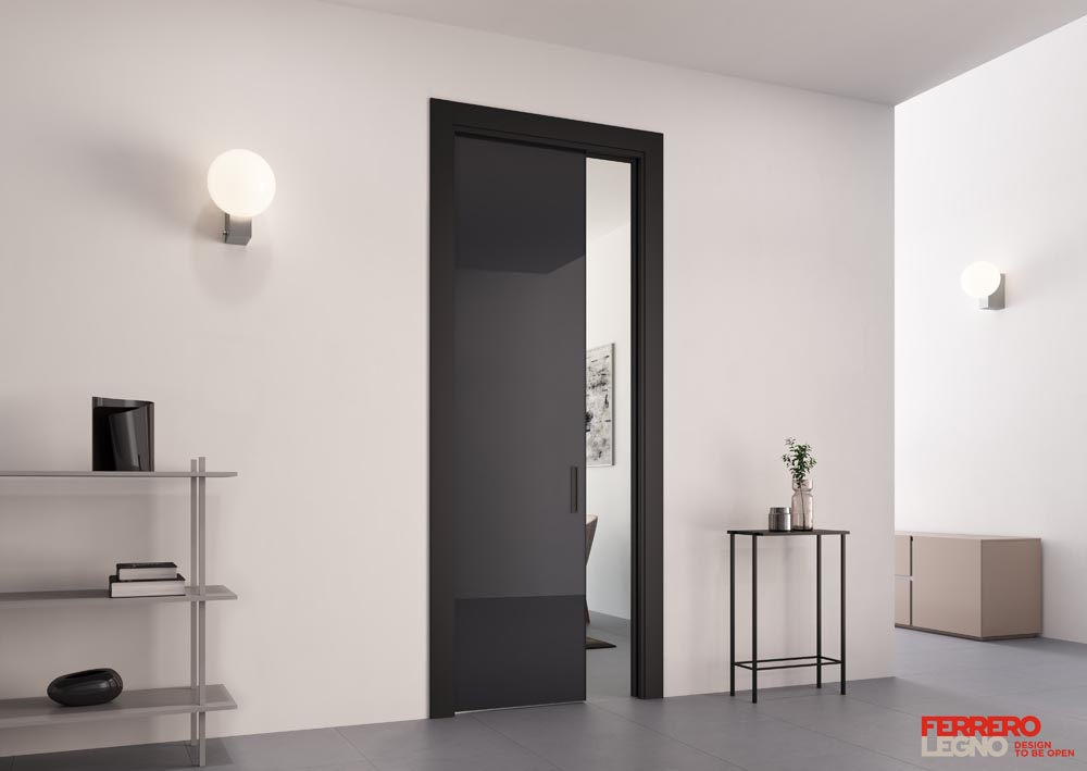 FL Cristal Premium Vaschetta Nero Logo